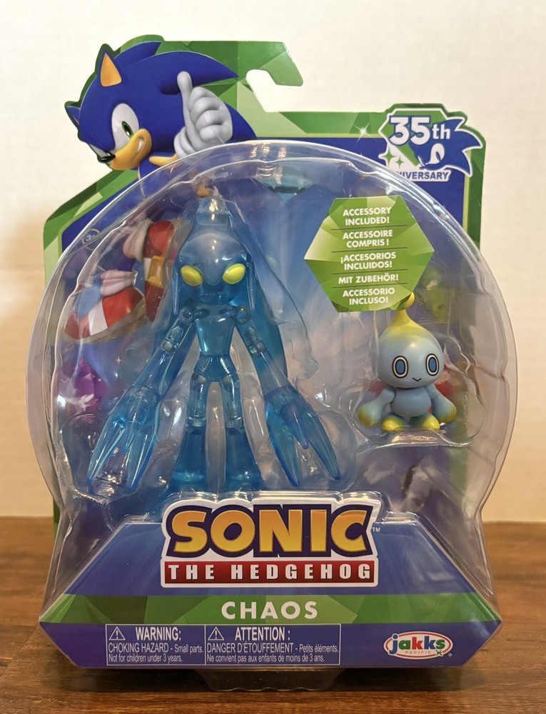 Sonic 35th Anniversary Chaos with Chao 4.75″ Figure Jakks Pacific 2026