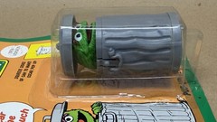 Vtg Original 1986 Tara Toy SESAME STREET OSCAR THE GROUCH Action Figure 7100 MOC