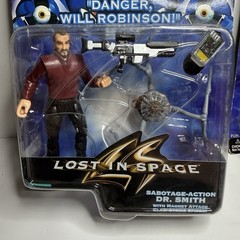 Lost In Space Dr. Smith Figure x 2 – Sabotage Action & Proteus Battle Armor 1997