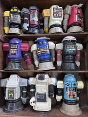 10 LOT Vtg Robo Force Figures Wrecker Enemy Blazer Robot CBS Toys 1984 Ideal TLC
