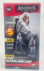 Mcfarlane color tops #5 Assassin’s Creed series 2 Connor Figure sealed 2016