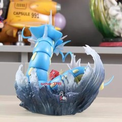 Red Gyarados Anger Anime Game Figure Statue Toy 20cm Box New Zction Gift Toy