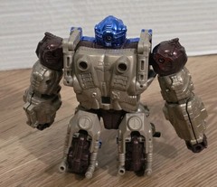 Transformers 1998 Beast Wars Mega Class Transmetals Optimus Primal 100% Complete