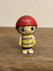 Ryan’s World In Yellow Life Jacket Red Helmet Ryan 2” Action Figure Bonkers Toy