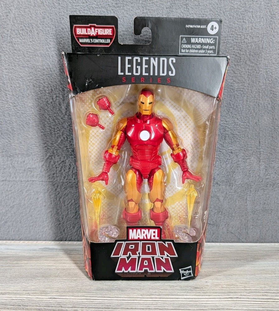 Marvel Legends Iron Man Controller BAF Red Gold Action Figure Boxed Hasbro Toy