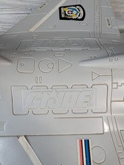Vintage GI Joe Ghost Strikers Fighter Jet Hasbro 1993 Toy Aircraft Incomplete