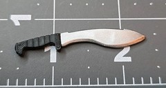 GI Joe Classified Tiger Force Flint Machete & Leg Sheath Fodder 1/12 Scale