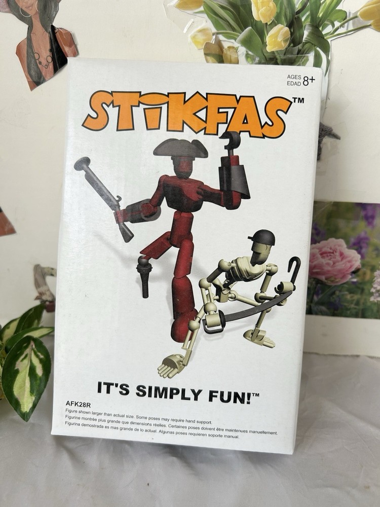2004 STIKFAS Alpha Male Pirate with Skelton BRAND SPANKING NEW!
