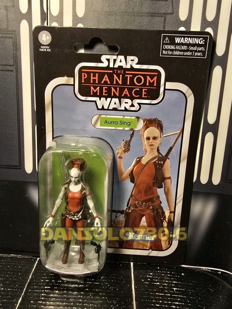 Star Wars Vintage Collection Aurra Sing VC73 Card Flaw