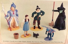 1998 Wizard Land Of Oz Adventure Set DOROTHY’S RESCUE Pvc Figures NEW Trevco Vtg