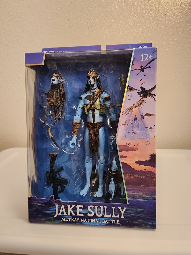 Jake Sully Metkayina Final Battle Avatar Fire & Ash 7″ Action Figure McFarlane