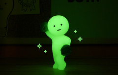 Smiski Cheer Series Glow in the Dark Mini Figure Random 1pc Blind Box