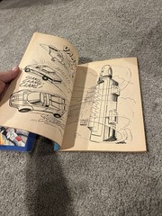1986 Kenner park toys mask coloring book 1985 Tonka Gots coloring book