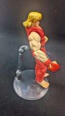 Revoltech Street Fighter Ken Masters Action Figure No.007 Kaiyodo w/ Accessories