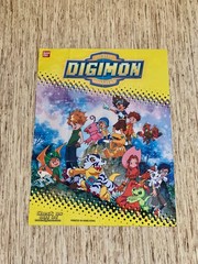 Vintage 1999 Bandai Digimon Digital Monsters Animated Mini Poster 11″ x 8.5″