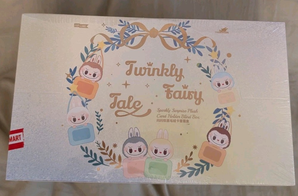 Popland Popmart Labubu Twinkly Fairy Tale Sealed Case New Sealed