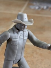 Star Wars Custom Dave Filoni action fig modeled real face clone wars cartoon