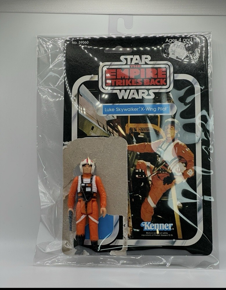 STAR WARS 1978 VINTAGE LUKE SKYWALKER X-WING Pilot ORIGINAL and COMPLETE W Back