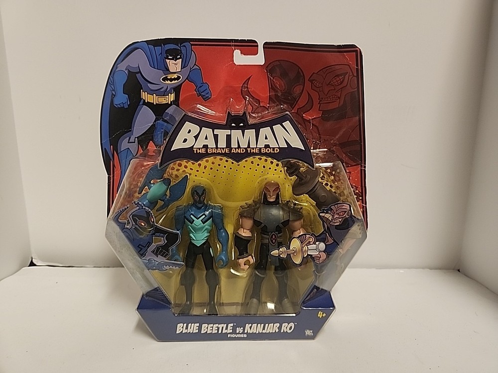 Batman Brave and the Bold BLUE BEETLE vs KANJAR RO Box Damage 2009