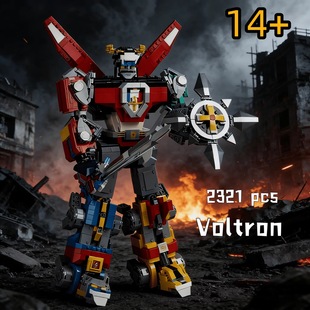 Voltron NEW MOC Display Building Block Bricks 2321 Pcs Toys KO 40 cm