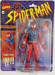 Marvel Legends Retro 6 Inch Figure Spider-Man Wave 4 2024 – Scarlet Spider