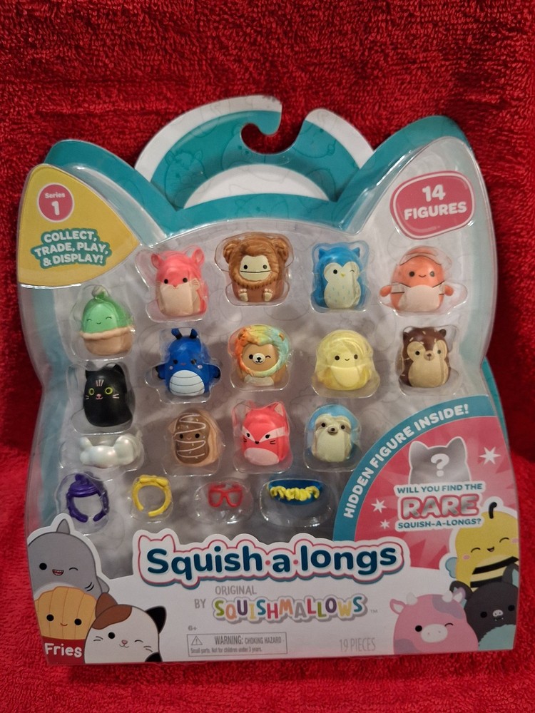 Squish-a-longs by Original Squishmallows 14 Pack – (14) 1 inch Mini-Squish