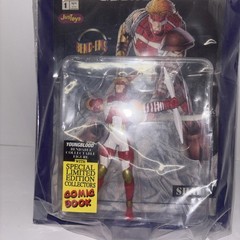 1995 YOUNGBLOOD BEND-EMS BENDABLE POSEABLE * SHAFT * COLLECTIBLE FIGURE w Comic