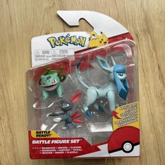 POKÉMON BATTLE FIGURE SET BULBASAUR SNEASEL & GLACEON NEW IN BOX – JAZWARES LLC