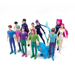 12Pcs KPop Demon Hunters Figures Rumi Mira Zoey Saja Boys Model Collectible Toys
