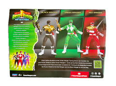 Mighty Morphin Power Rangers Re-Ignition Power Transfer 3 Pack | Black Green Red
