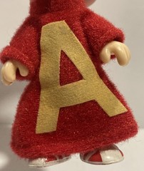 Vintage 1984 Alvin and the Chipmunks Action Figure Lot READ Alvin Theodore Simon