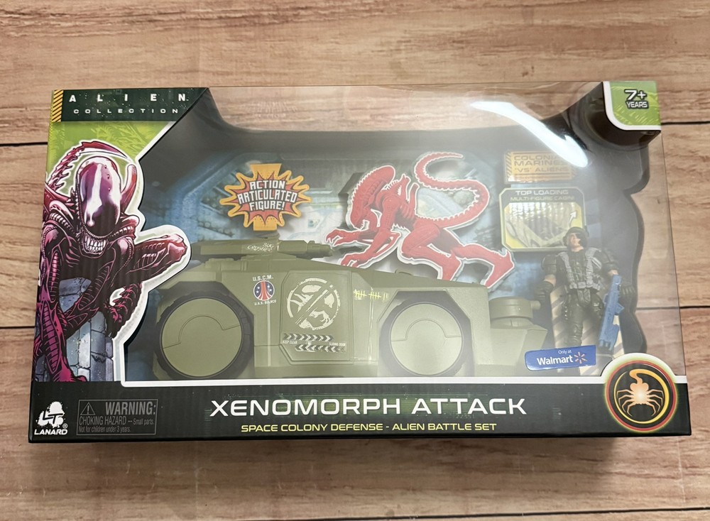Alien Collection Xenomorph Attack Advanced APC Vehicle Lanard 2019 Walmart EXC