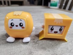 2 Lankybox Figures Thicc Boxy Series 3 Bonkers Toy Co. Happy Friendz LLC.