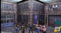 Vitruvian H.A.C.K.S. Series Z Zombie Diorama 1/18 Scale Street – Ultimate Zombie