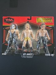 TNA GENESIS 2 – 3 PACK KURT ANGLE AJ STYLES SUICIDE STING JEFF JARRETT SAMOA JOE