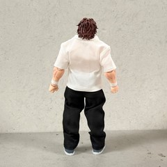 BW-BK-SHT-SET: 1/12 Fabric Outfit with shoes for Storm Arena Baki Hanma Figure