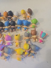 TWOZIES LOT of 42 Babies Moose Dolls Minis Miniature Figures Animals Season 1&2