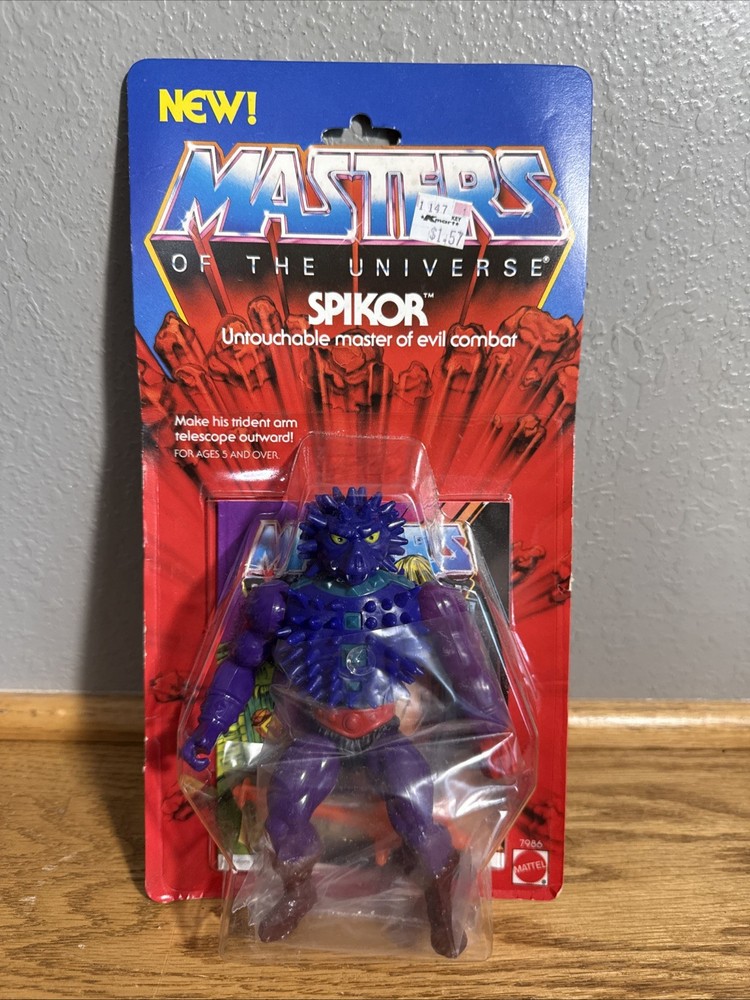 Vintage MOTU Spikor Action Figure Masters of the Universe MOC Sealed 1984 Mattel