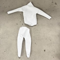 SU-NT3-BS-WHT: 1/12 XL White body suit for Nota NT-03/03S, Muff Adam body