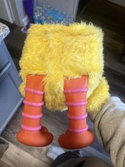RARE Big Bird TYCO Story Magic Talking Plush 20″ Sesame Street + Tapes & Books