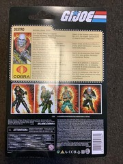 GI Joe Classified Retro Card Destro 6″ Figure New on Card Hasbro 2022