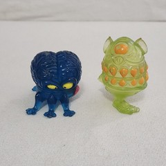 Kenner 1987 The Real Ghostbusters Mini Goopers – Stomach Stuff and Brain Matter