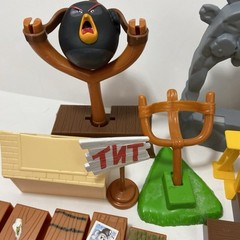 Huge Angry Bird Miscellaneous Toy Lot Figures Building Parts Star Wars