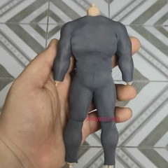 1/12 Scale Male Jumpsuit Bodysuit Clothes Model for 6” MUFF TOYS ADAM Figure