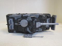 Toys R Us Sentinel 1 Tank Gray/Black Top Opens 5F5EC17 09317