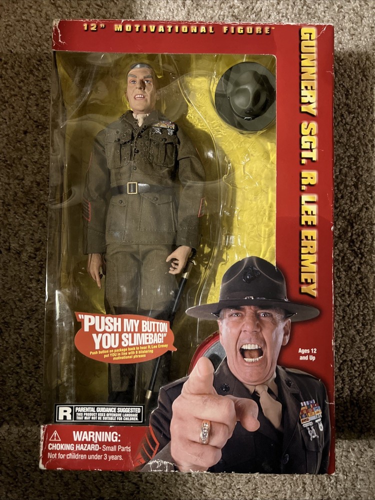 Lee Gunnery Sgt. R. Ermey Military Action Figure