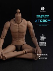 WorldBox 1:6 AT020 Pro Upgraded 12″ Male Muscle Action Figure Toys Body NO Head