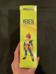 Exclusive Bandai SH Figuarts Vegeta Original Animation Color Edition SDCC 2014