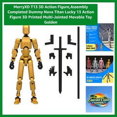 Golden T13 Titan Action Figure – Versatile Robotic Toy for Kids and Collectors