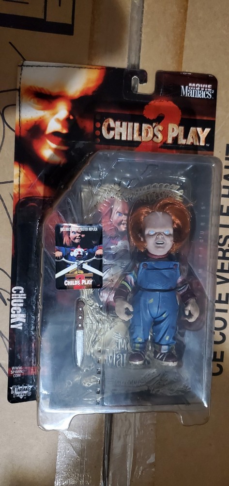 Child’s Play 2 Movie – Chucky Figure by 1999 Movie Maniacs McFarlane NIP Sealed